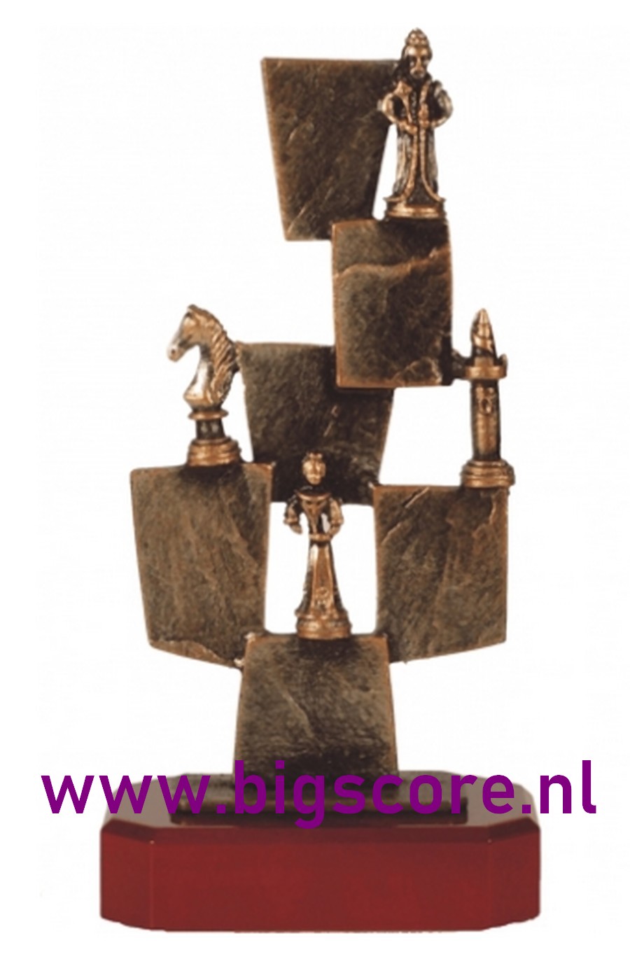 Schaken Metaalbeeld BEL244